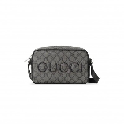 GUCCI MINI SHOULDER BAG GG CANVAS 768391 (23.5*14*6cm)